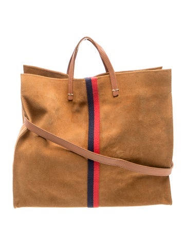 Suede Messenger Bag
