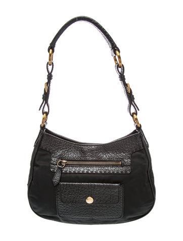 Vitello Daino Leather Shoulder Bag