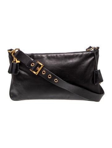 Enameled Metal Triangle Shoulder Bag