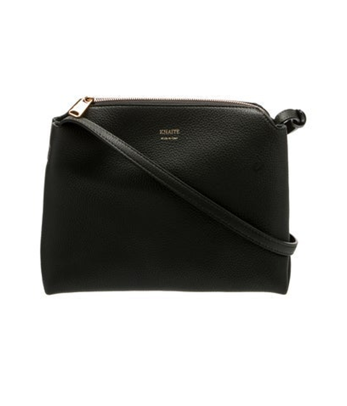 Khaite Leather Messenger Bag