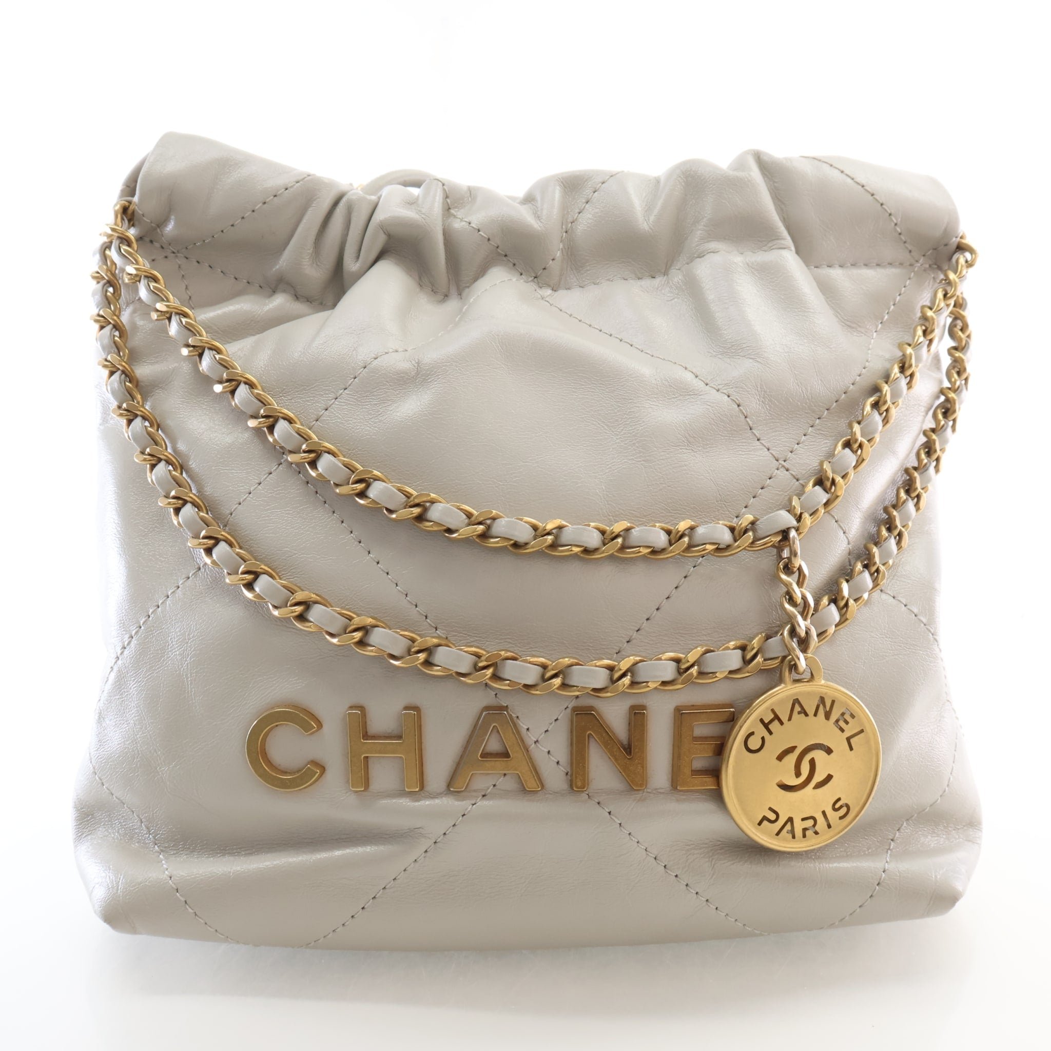 Chanel Small Calfskin 22 Hobo