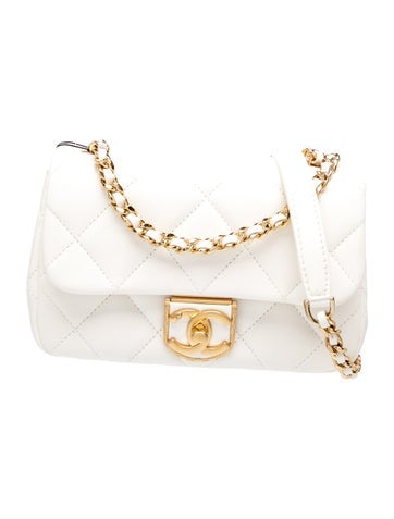 lambskin Mini Flap Bag w/Tags