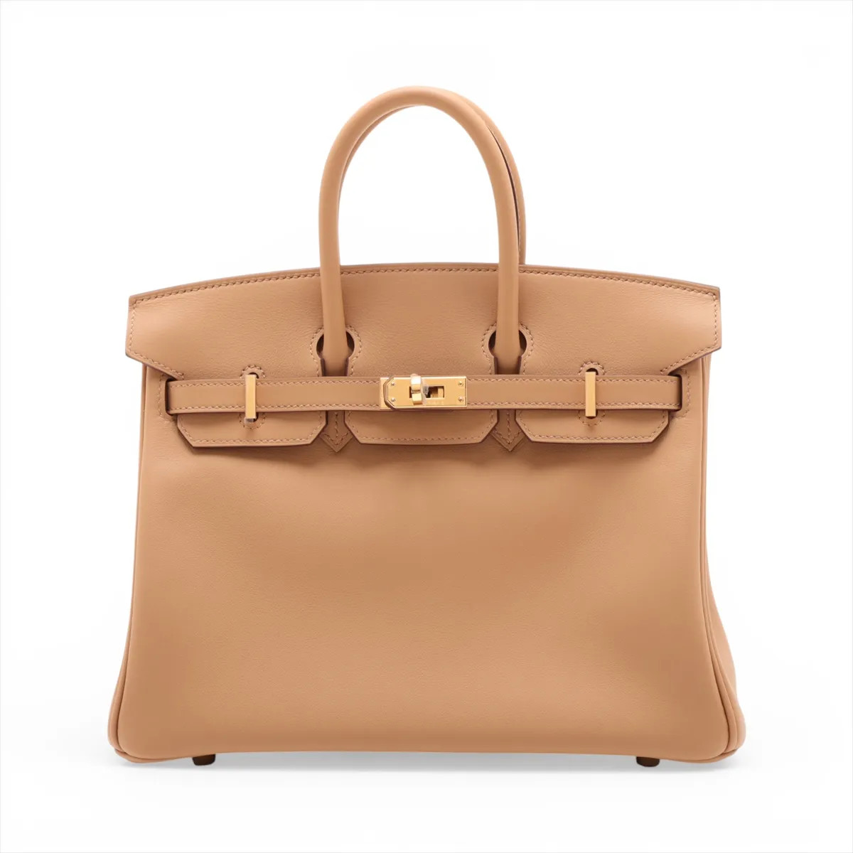 Hermès Birkin 25 Le Tournay Veau Swift biscuits Gold Metal Fittings