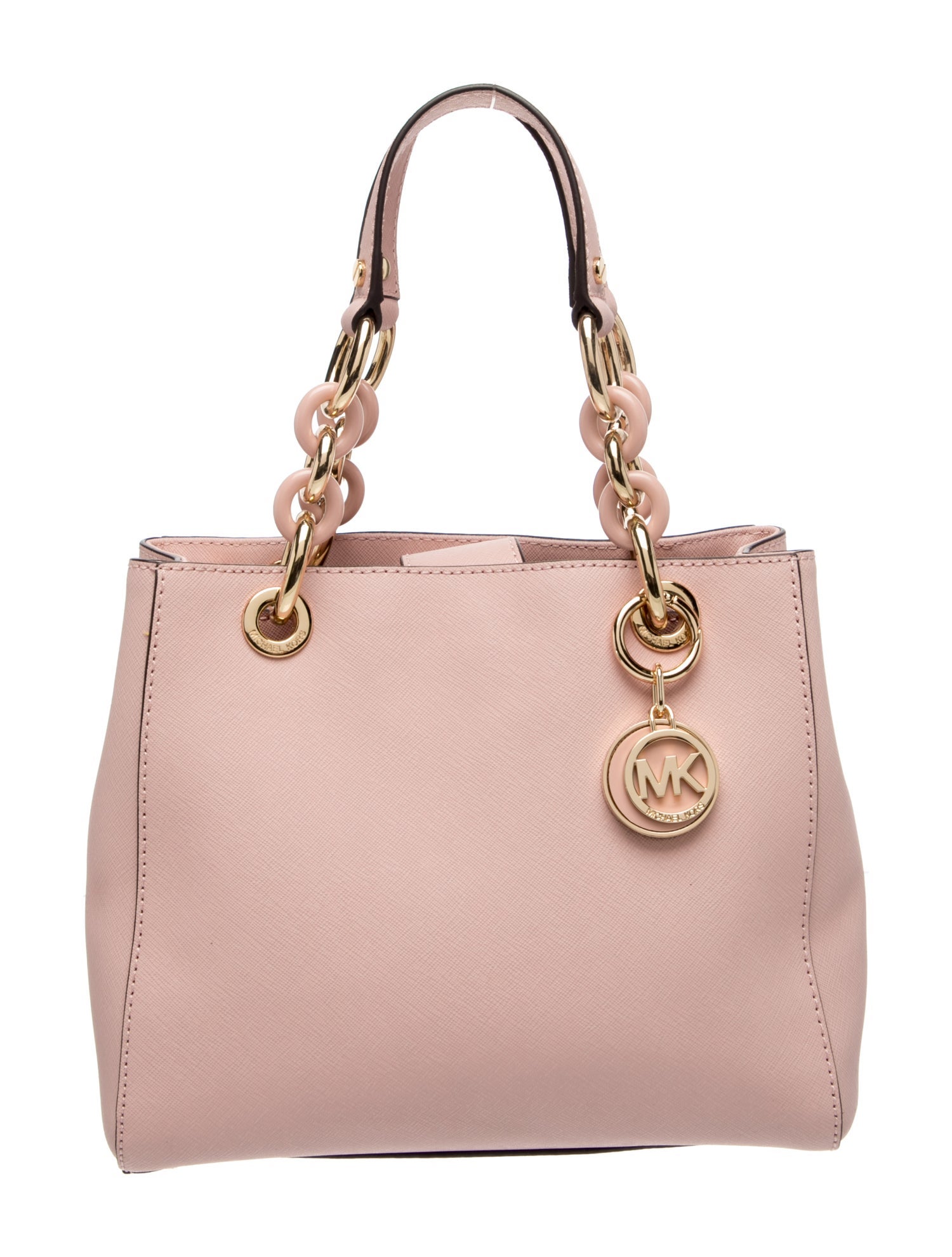 Saffiano Leather Top Handle Bag