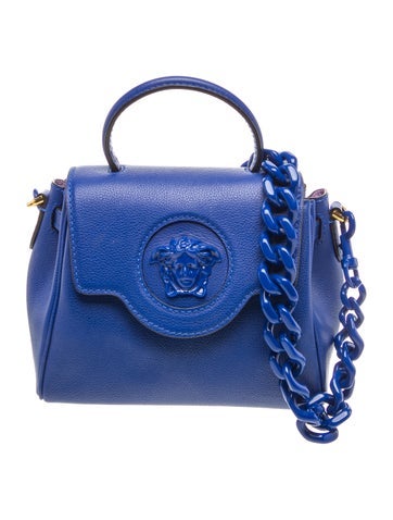 Versace Leather Top Handle Bag