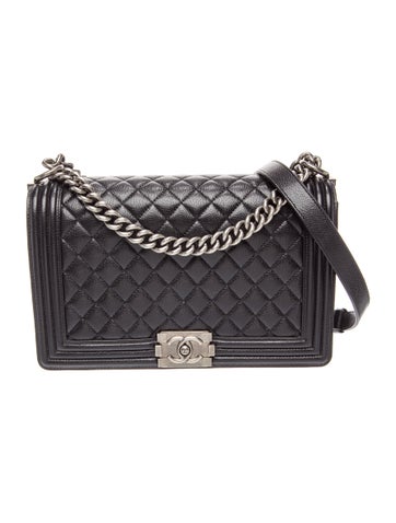 Large Quilted Boy Bag