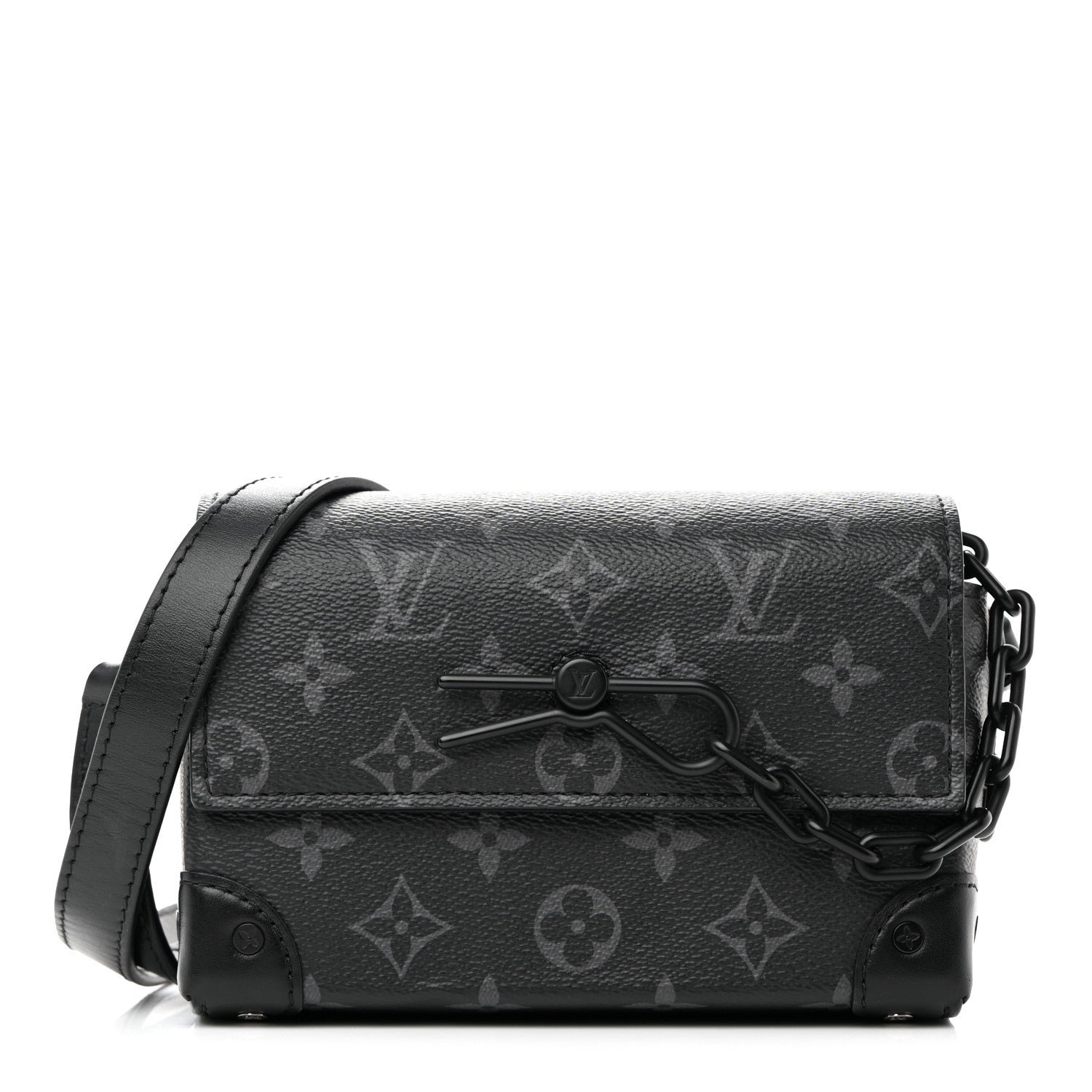 Louis Vuitton Monogram Eclipse Steamer Wearable Wallet