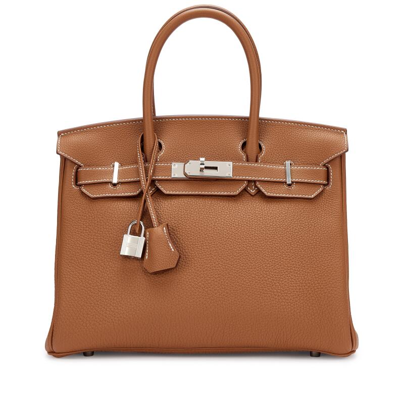 Gold Togo Birkin 30 Palladium Hardware, 2026
