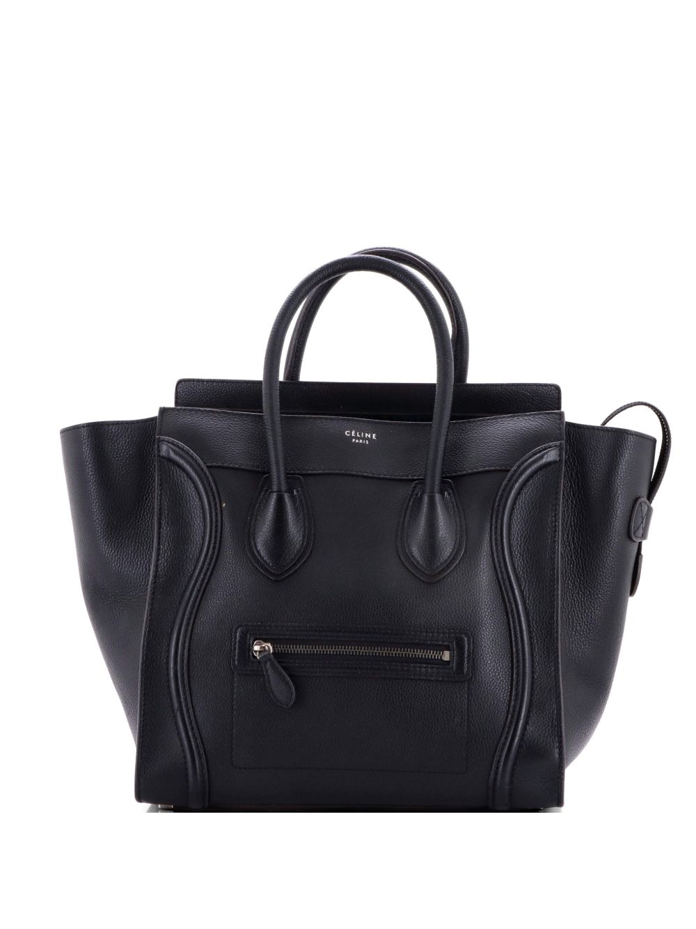 Luggage Bag Grainy Leather Mini tote bag