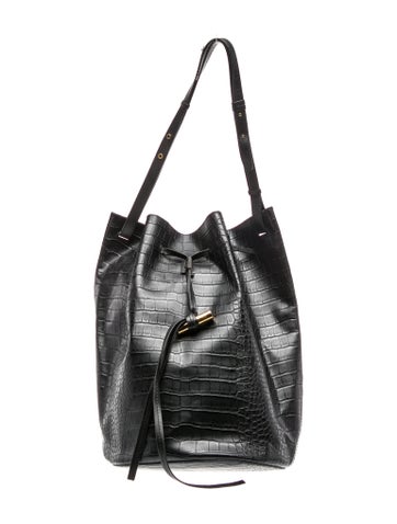 Leather Bucket Bag