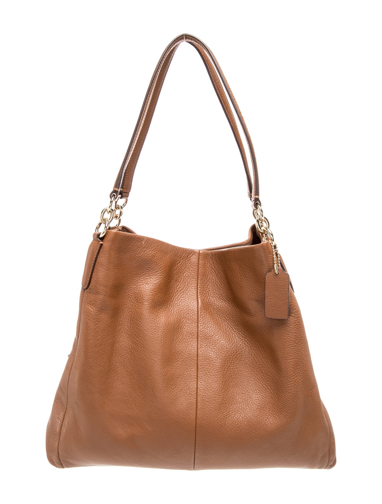 Leather Madison Phoebe Shoulder Bag Small