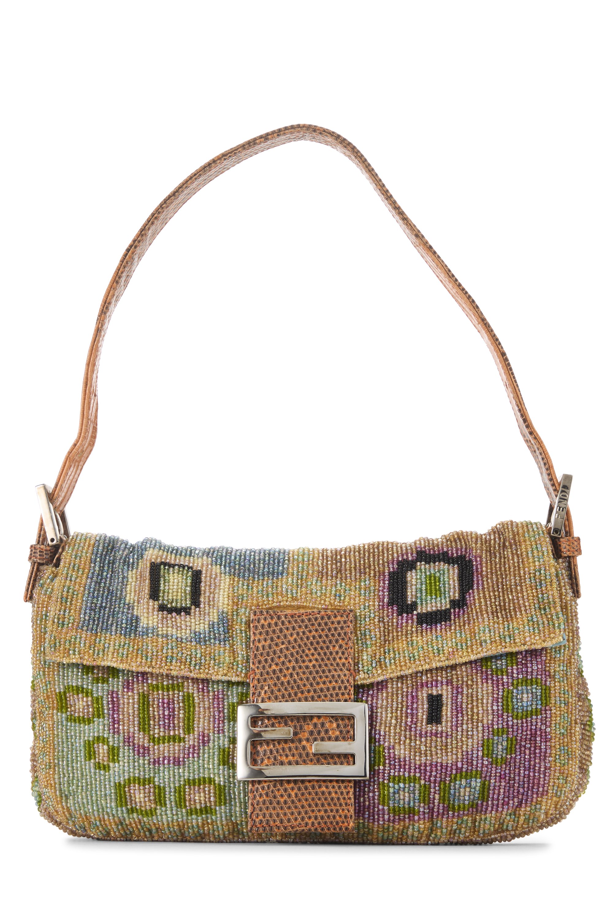 Multicolor Beaded Baguette