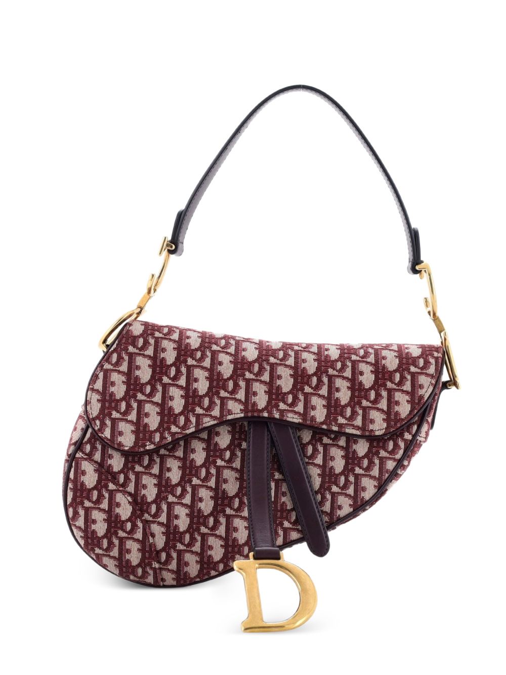 Saddle Handbag Oblique Canvas Medium shoulder bag