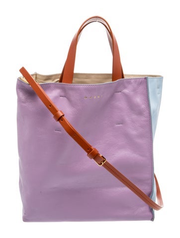 Marni Leather Top Handle Bag