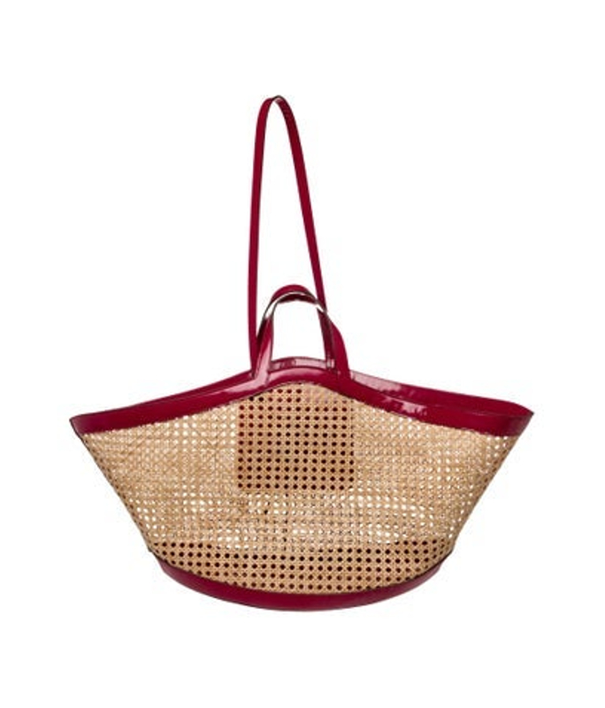 Cult Gaia Gaia Patent Leather Tote