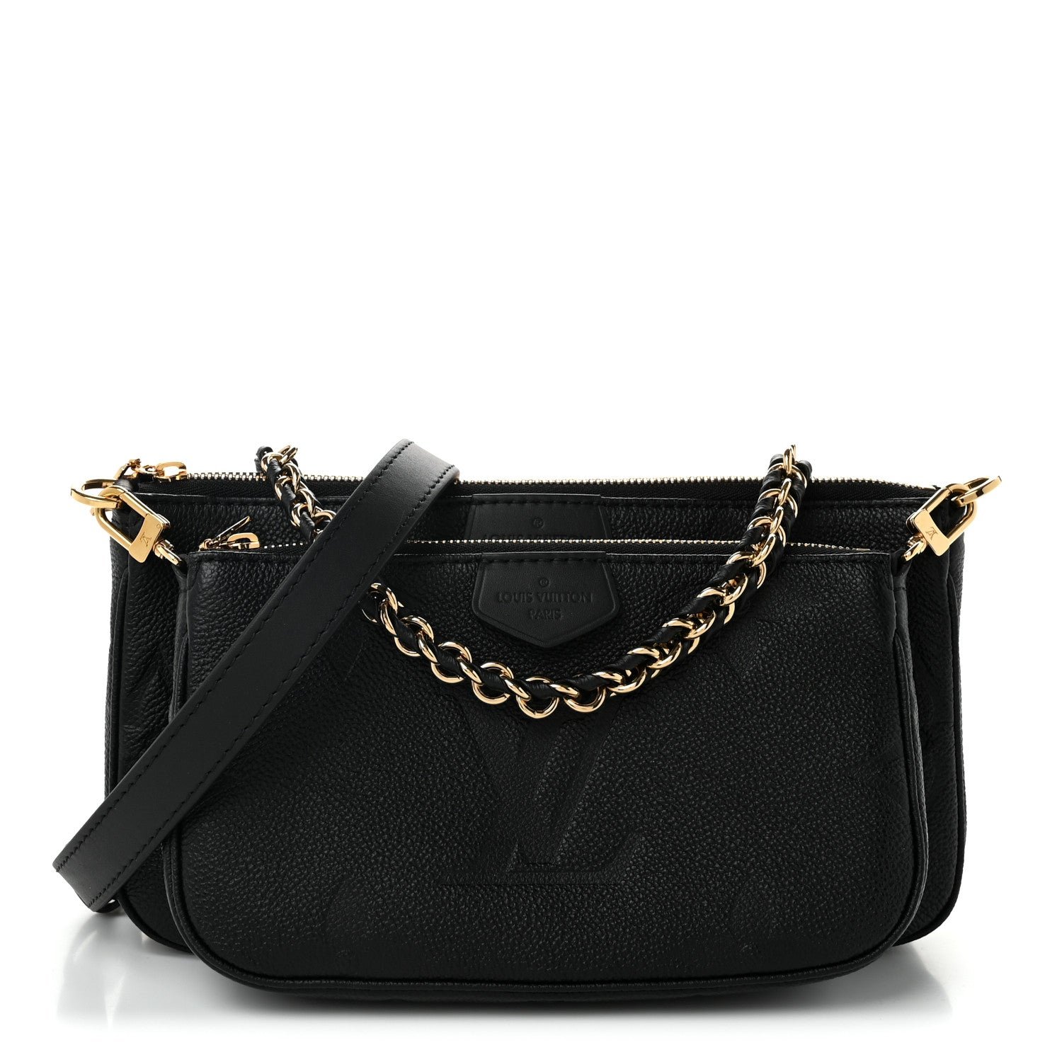 Louis Vuitton Empreinte Monogram Giant Multi Pochette Accessories Black