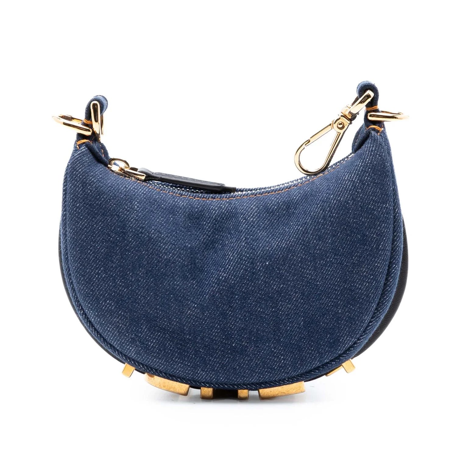 Nano Denim Fendigraphy Hobo