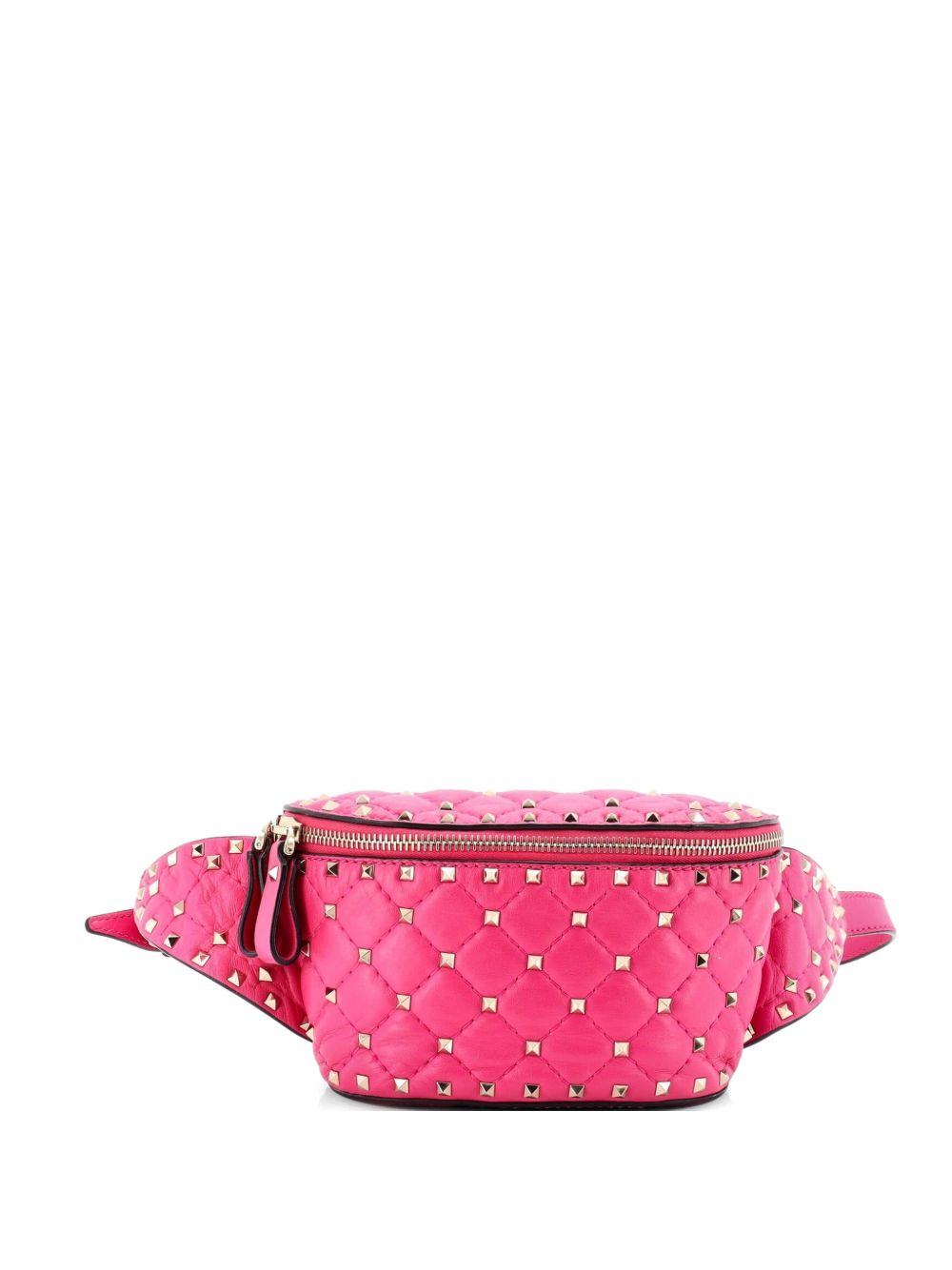 Rockstud Spike Quilted Leather belt bag