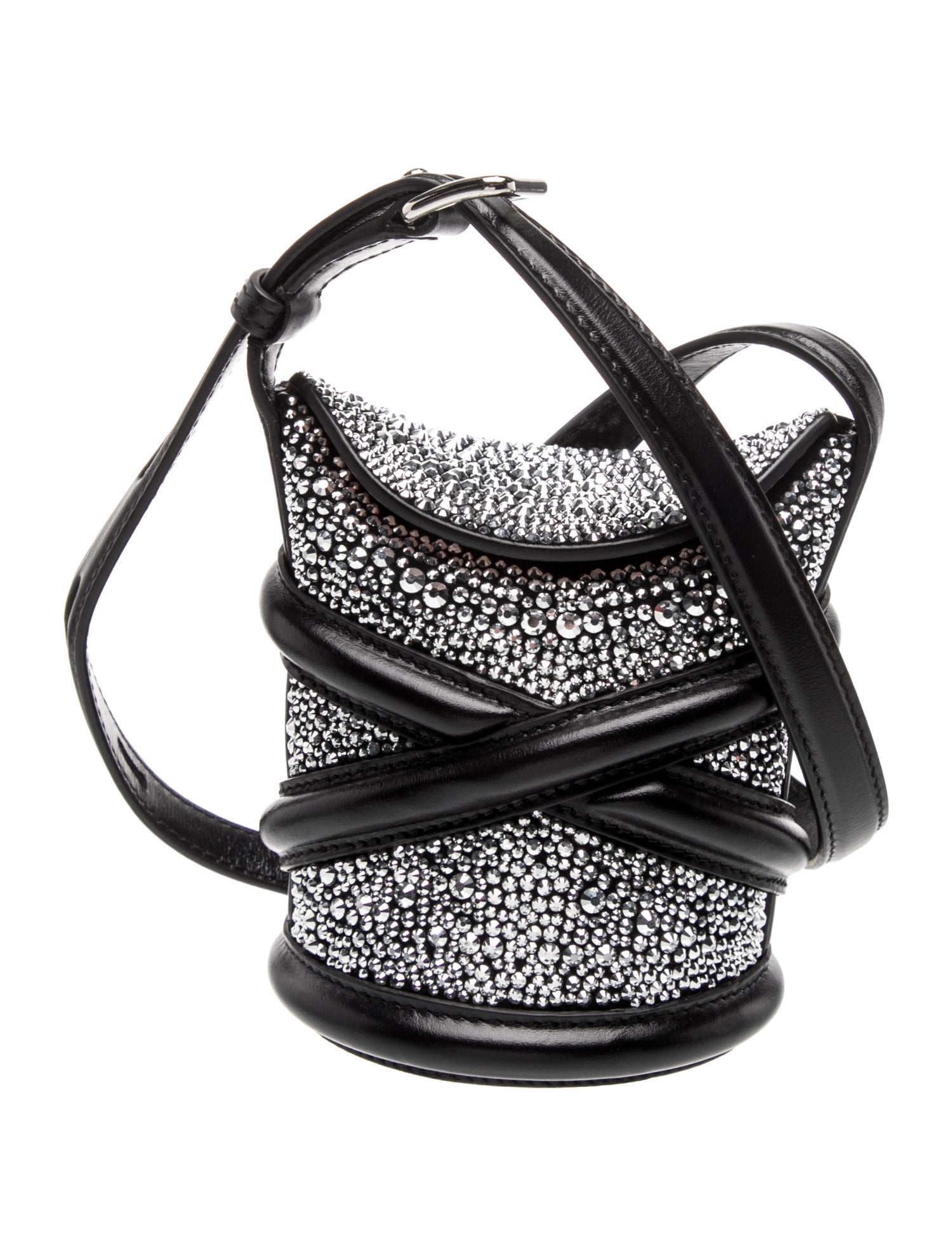 Crystal Bucket Bag