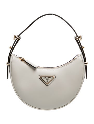Enameled Metal Triangle Arqué Shoulder Bag w/ Tags