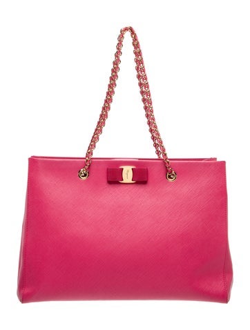 Ferragamo Vara Bow Shoulder Bag