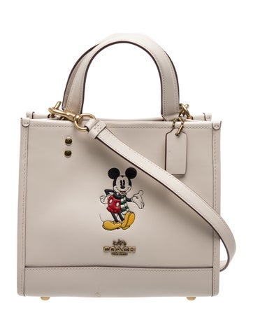 Coach Leather Top Handle Bag