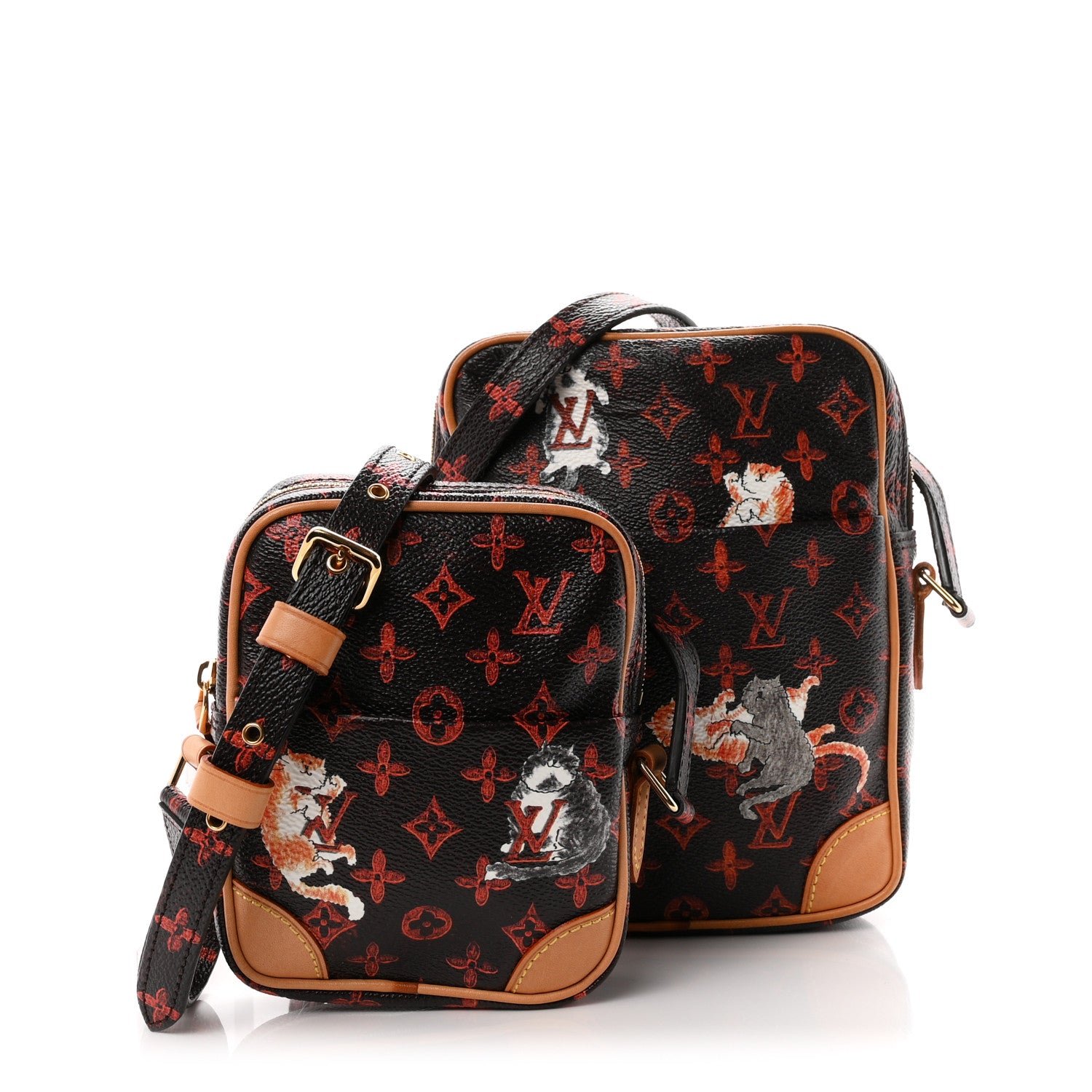 Louis Vuitton Catogram Paname Set Marron
