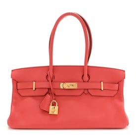 Hermes Taurillon Clemence JPG Shoulder Birkin II 42 Bougainvillea