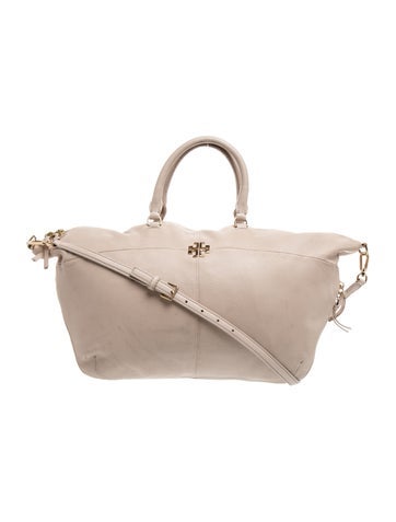 Leather Top Handle Bag