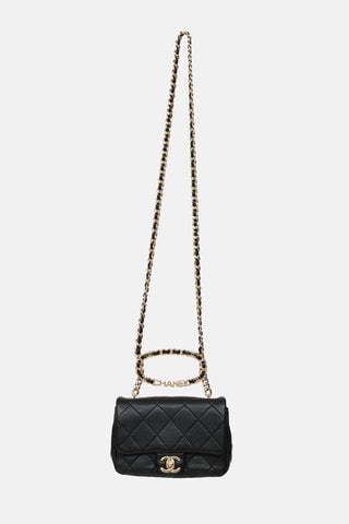 Cruise 2023 Round Top Handle Mini Flap Bag