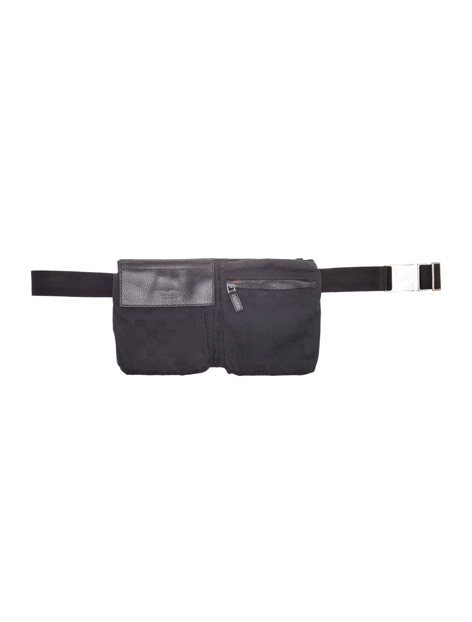 GG Canvas Double Pocket