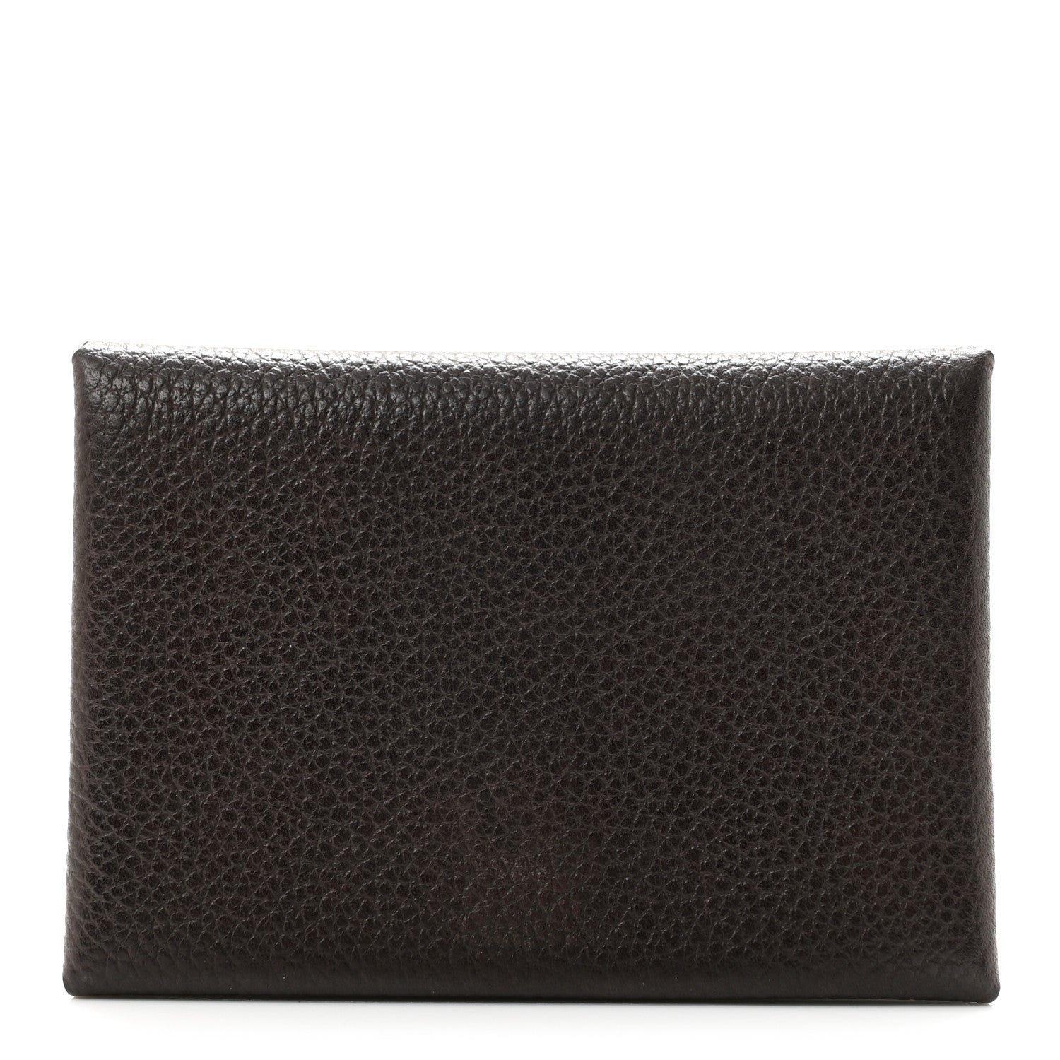 Hermes Barenia Faubourg Calvi Duo Card Case Ebene
