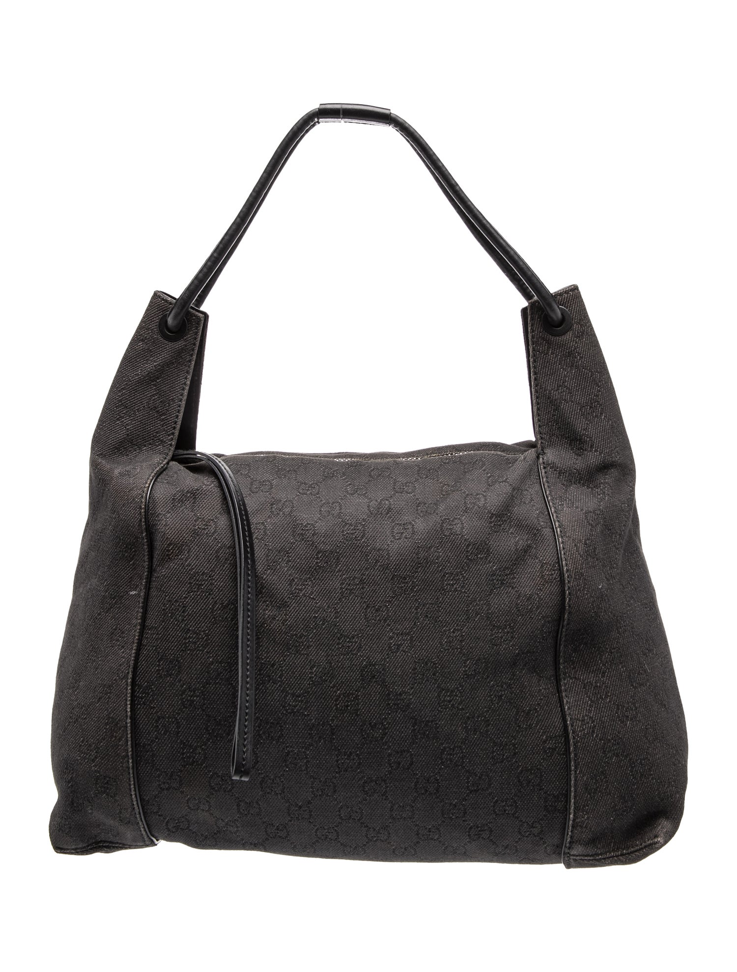 GG Denim Shoulder Bag