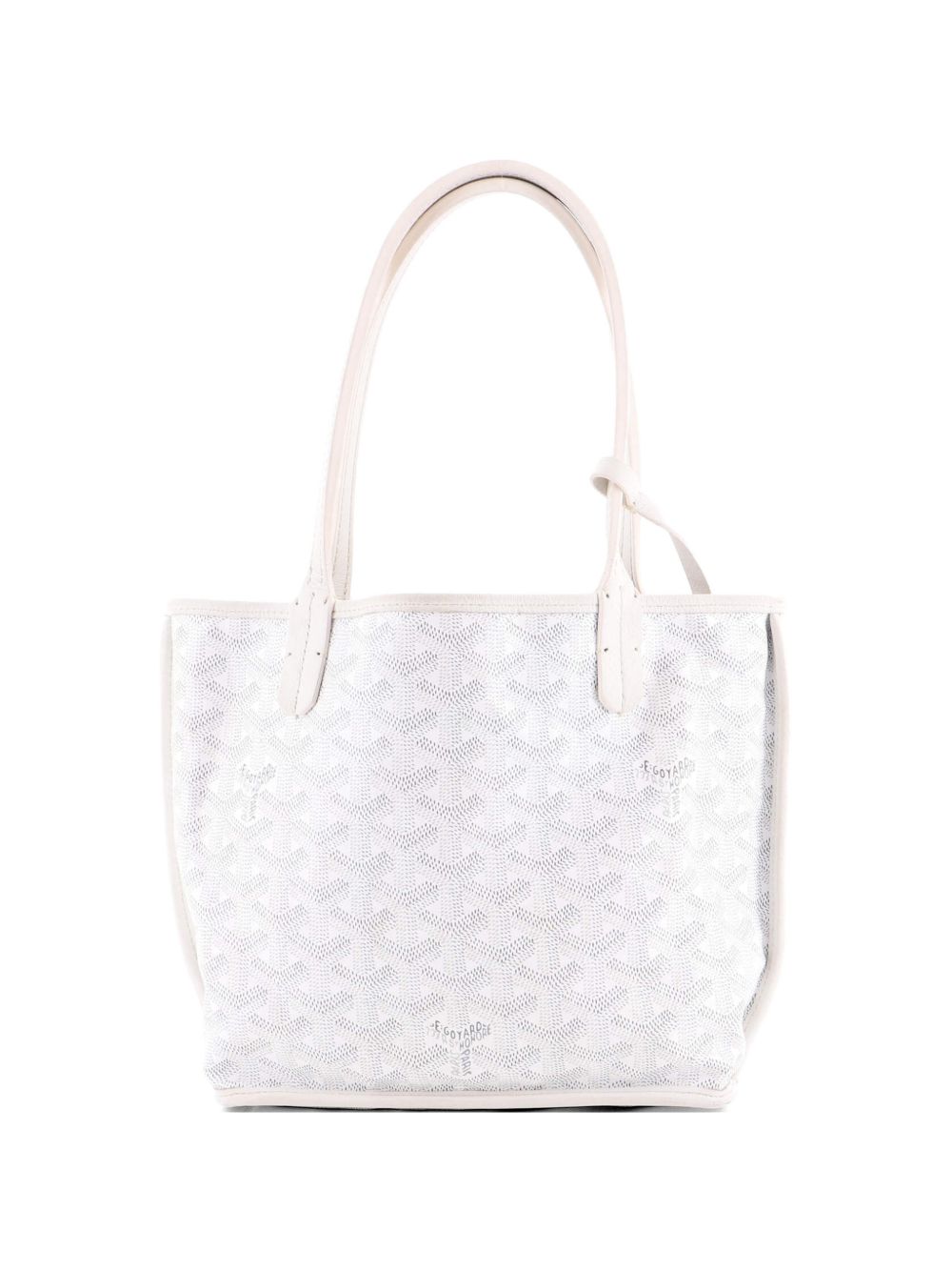 Anjou Reversible Tote Coated Canvas Mini satchel