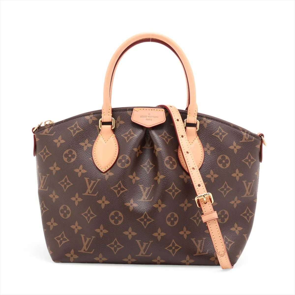 Louis Vuitton Monogram Boeshi NM PM M45986 Brown There was an RFID response