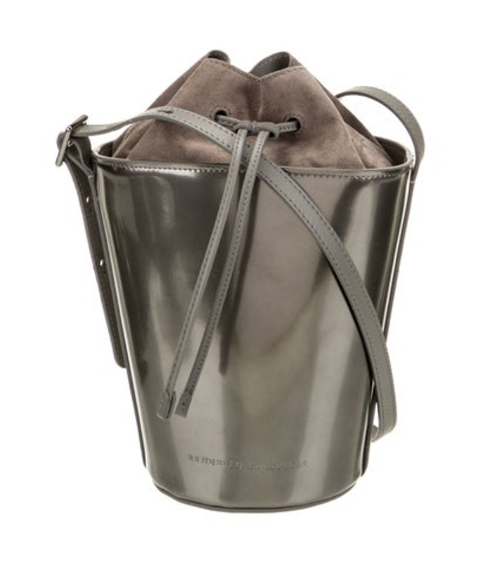Brunello Cucinelli Cucinelli Patent Leather Bucket Bag