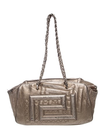 Versace Leather Shoulder Bag