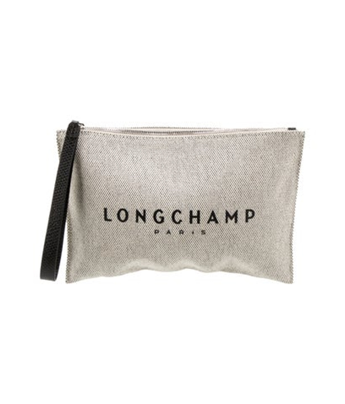 Longchamp Canvas Clutch