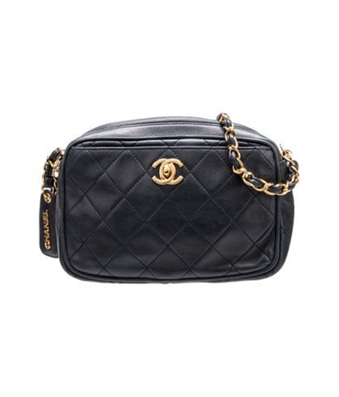 Chanel Quilted Camera Bag