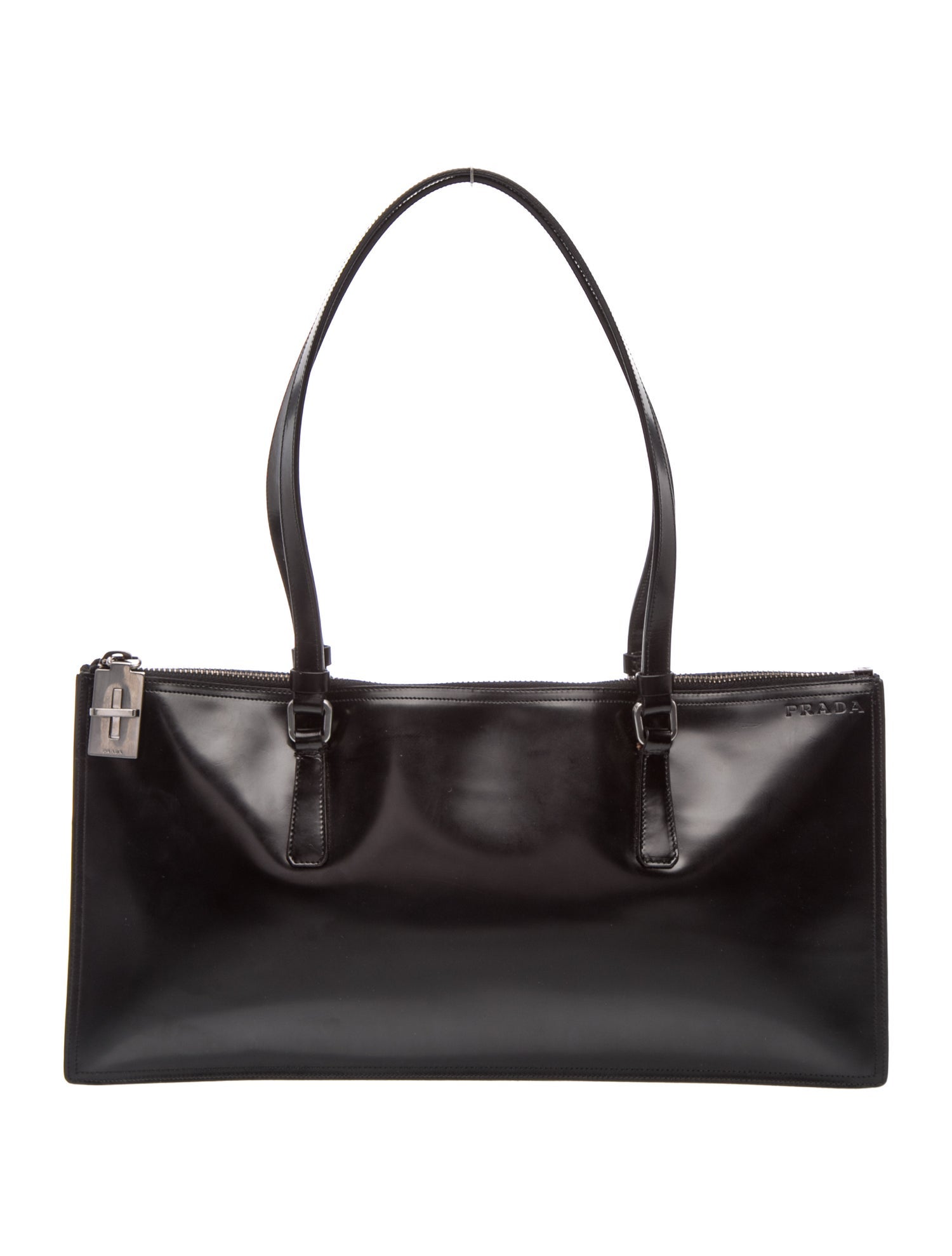 Spazzolato Leather Shoulder Bag