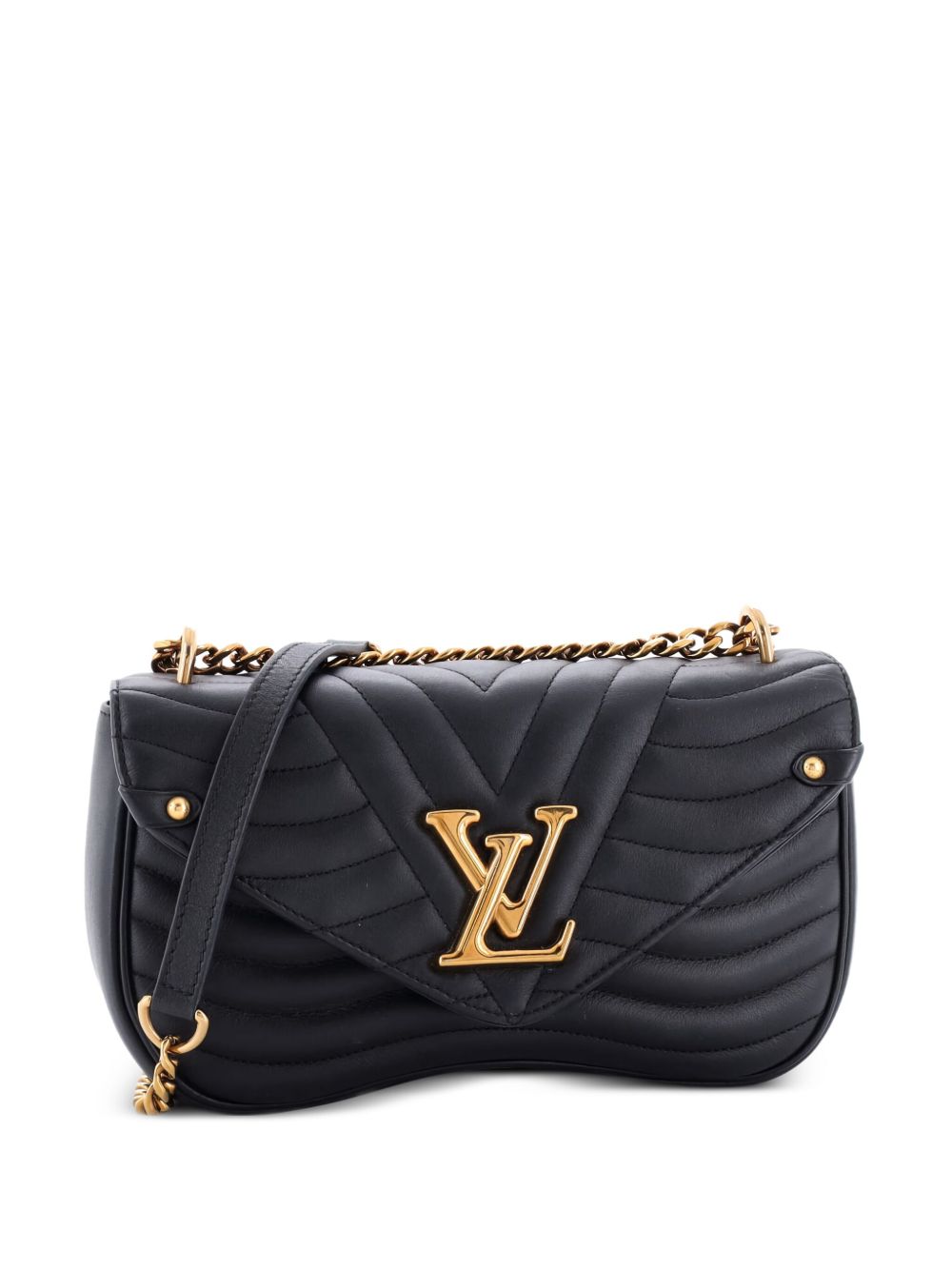 New Wave Chain Bag Quilted Leather MM crossbody bag