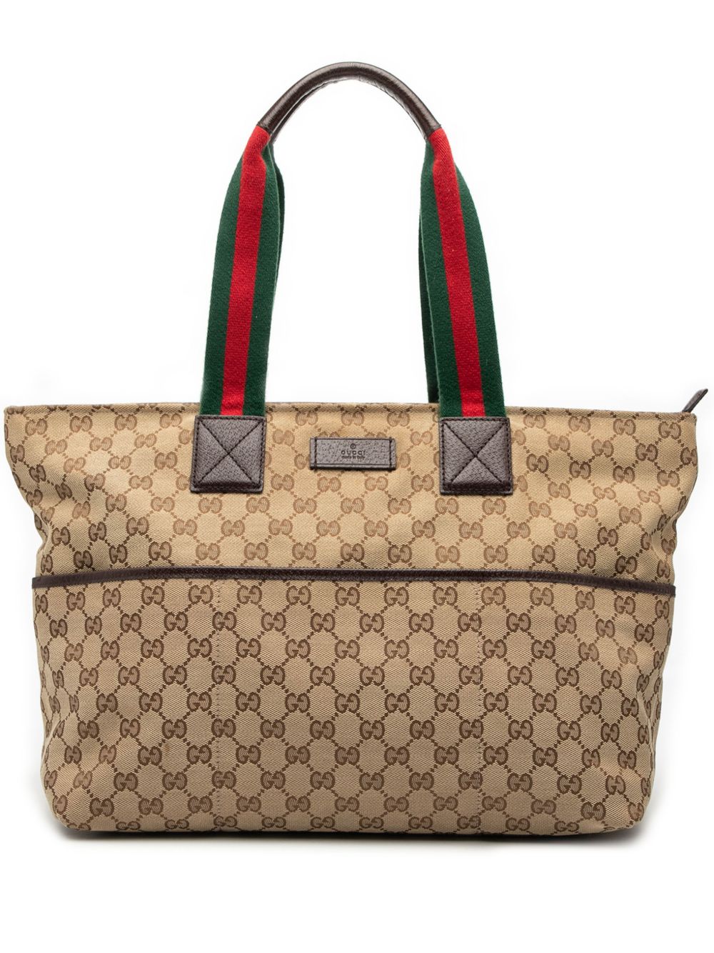 2000-2015 GG Canvas Web tote bag