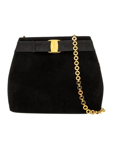 Suede Evening Bag