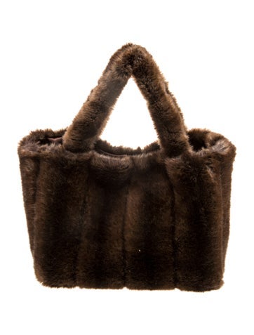Staud Faux Fur Tote
