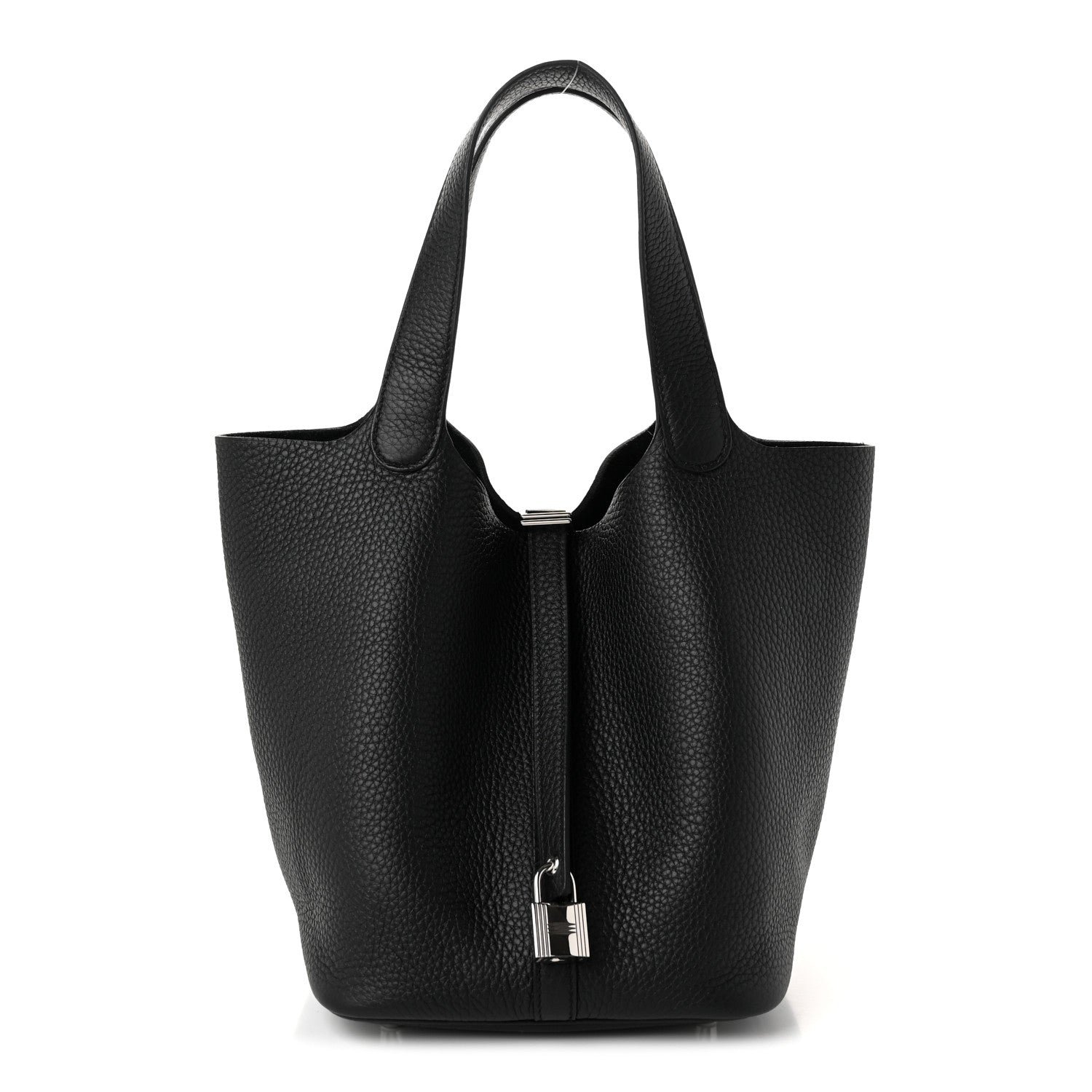 Taurillon Clemence Picotin Lock 22 MM Black