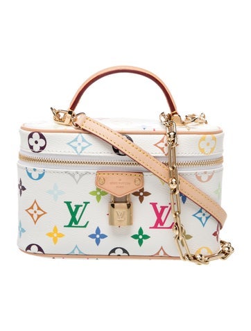Multicolore Monogram Vanity Chain Pouch w/ Tags