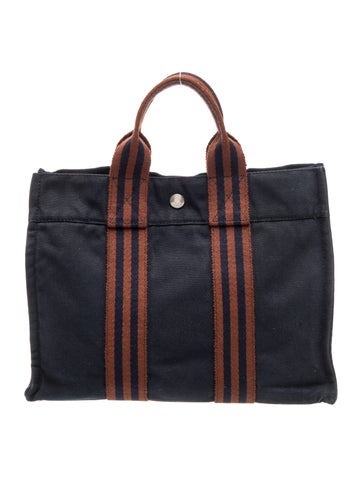 Hermes Toile Fourre-Tout PM