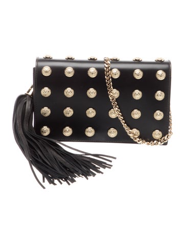 Balmain Leather Shoulder Bag