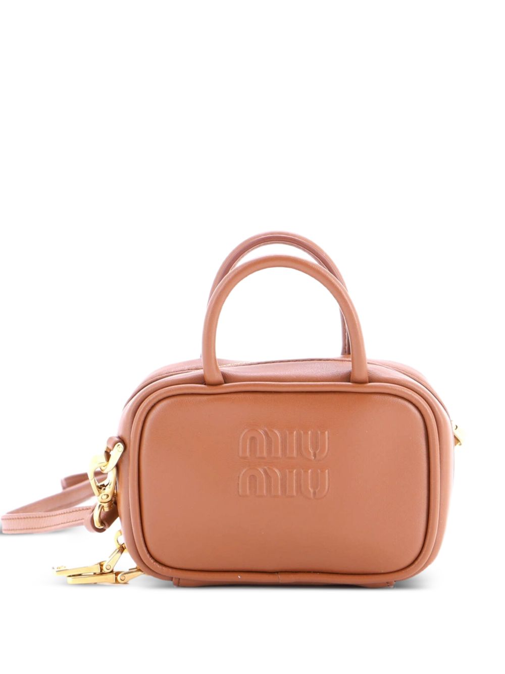 Beau Top Handle Bag Leather Micro crossbody bag