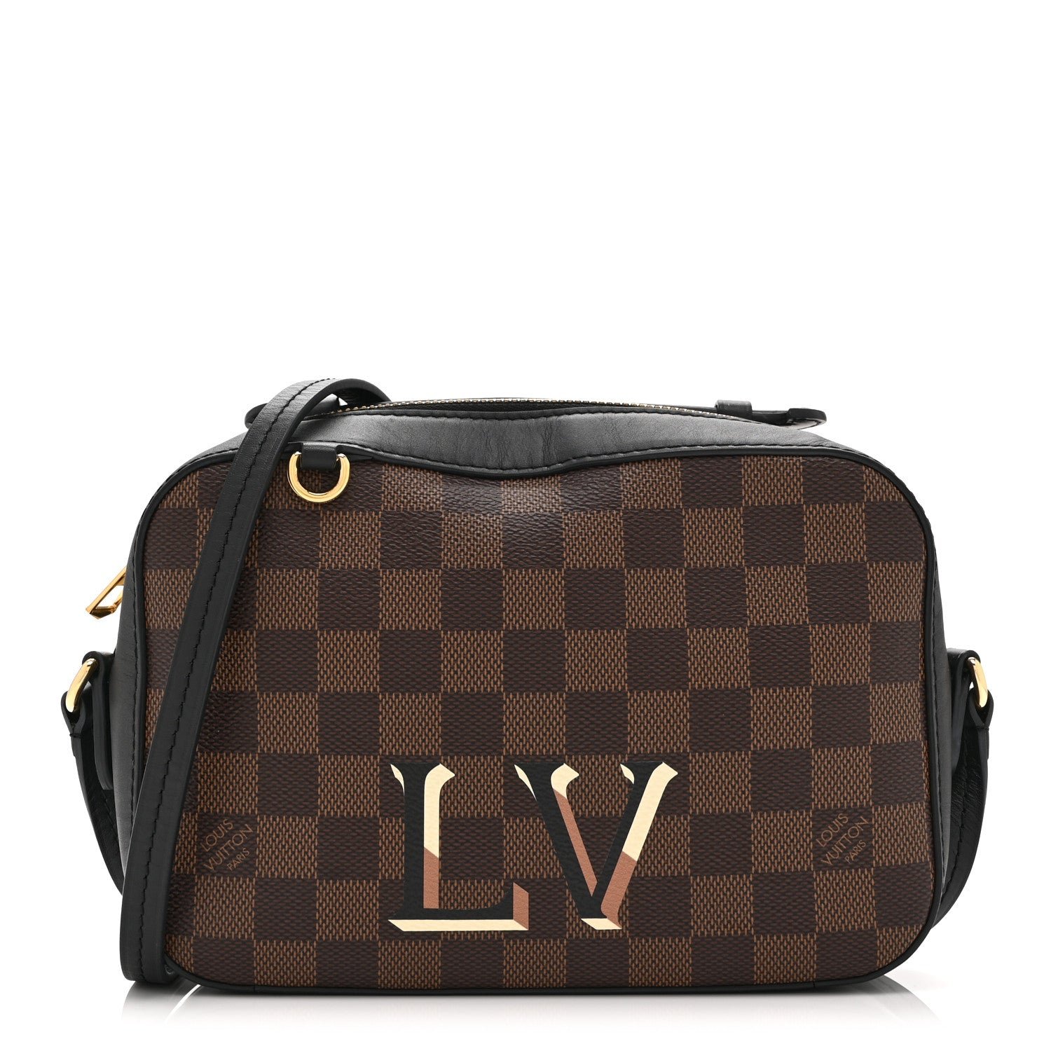 Louis Vuitton Damier Ebene Santa Monica Black